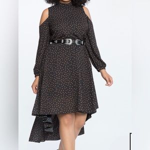 Eloquii High Low long sleeve with Cold Shoulder Size 26 Never Worn